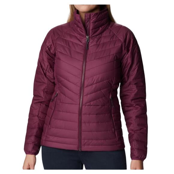 Columbia Women's Powder Lite Jacket Size XS Purple $160 - Picture 1 of 7